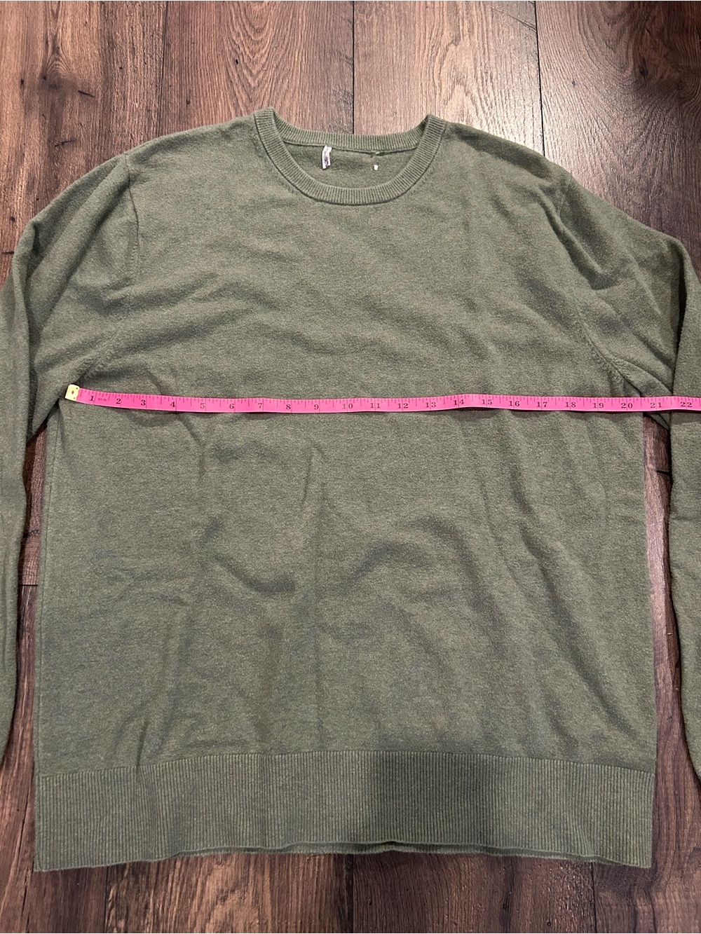 Goodfellow & Co. Men's medium Olive Green Crewneck Sweater - Picture 5 of 6